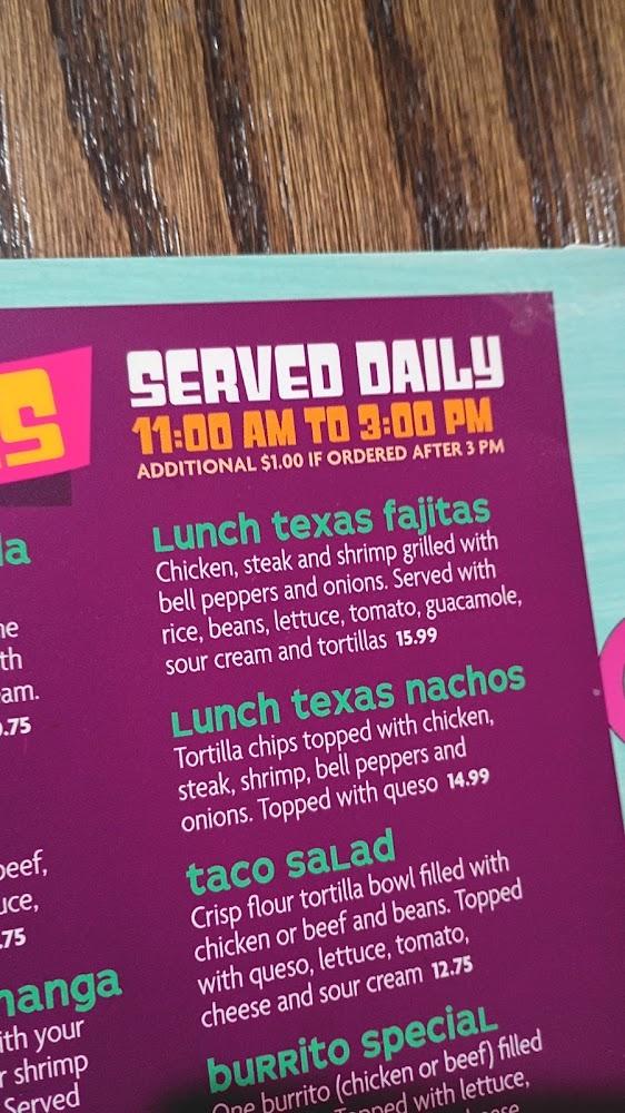 Panchito's Mexican Restaurant Menu image 2
