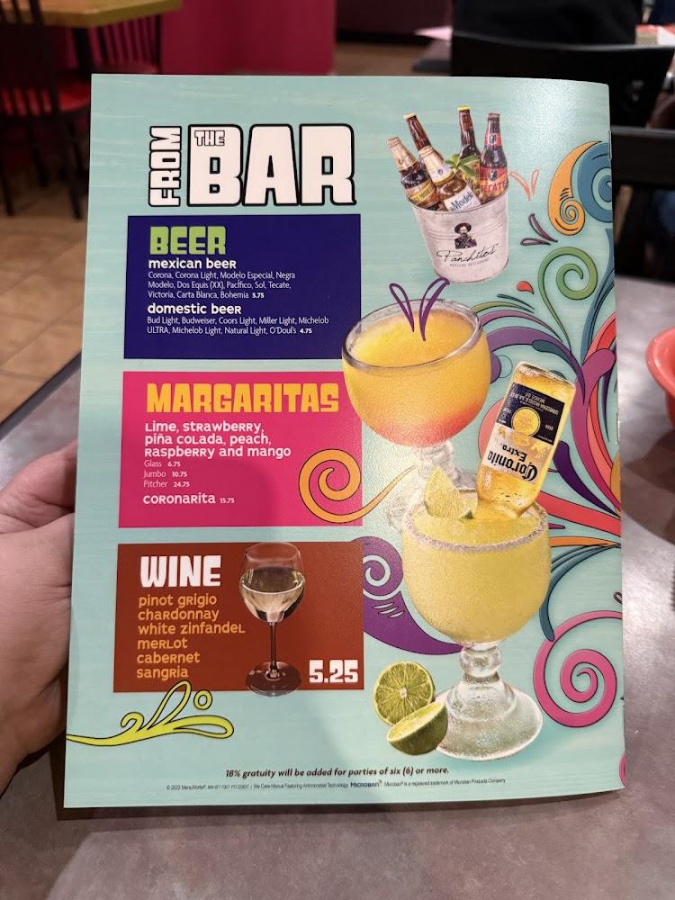Panchito's Mexican Restaurant Menu image 4